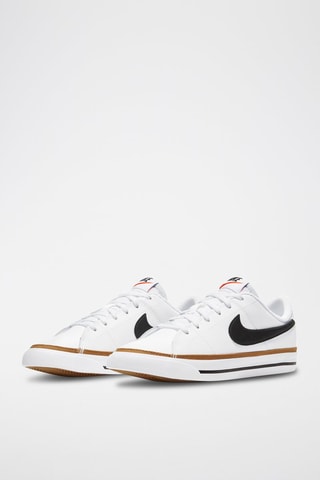 Nike Court Legacy en cuir - Blanc et noir