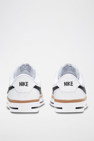 Nike Court Legacy en cuir - Blanc et noir