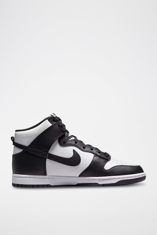 Dunk High Retro en cuir - Noir et blanc - Nike