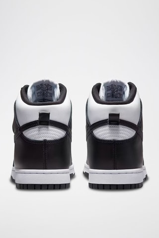Dunk High Retro en cuir - Noir et blanc - Nike
