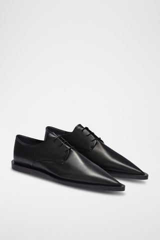 Derbys en cuir - Noir