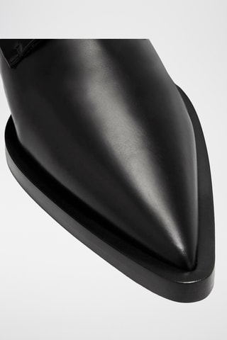 Derbys en cuir - Noir