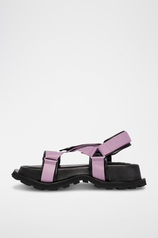 Sandales en cuir - Rose