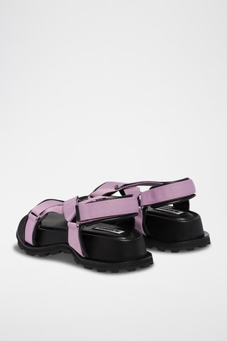 Sandales en cuir - Rose