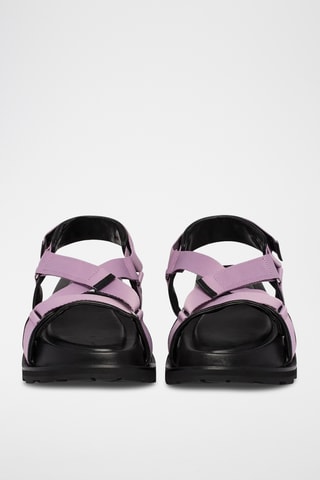 Sandales en cuir - Rose