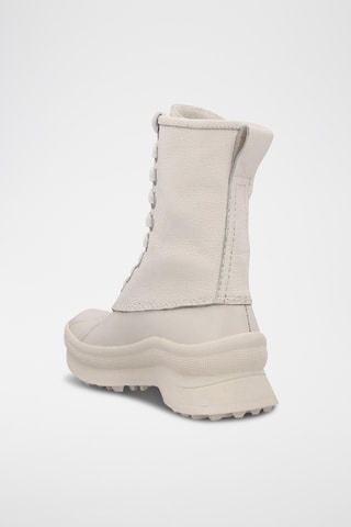 Bottines en cuir - Beige