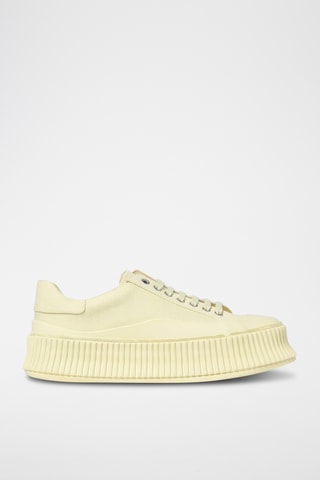 Baskets plateformes - Jaune foncé