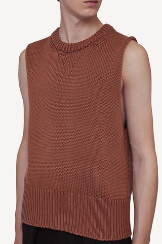Pull sans manches - Vieux rose