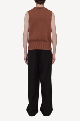 Pull sans manches - Vieux rose