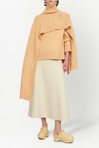 Pull en cachemire - Orange