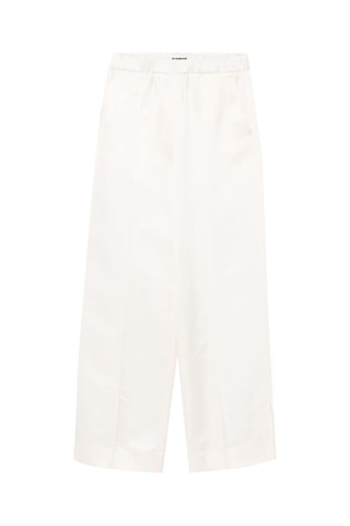 Pantalon taille haute - Blanc
