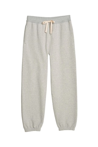 Jogging en laine vierge - Gris chiné