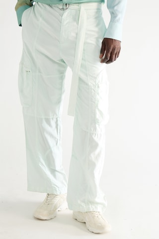 Pantalon en soie - Vert d’eau