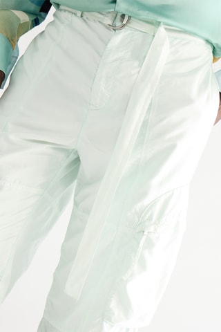 Pantalon en soie - Vert d’eau