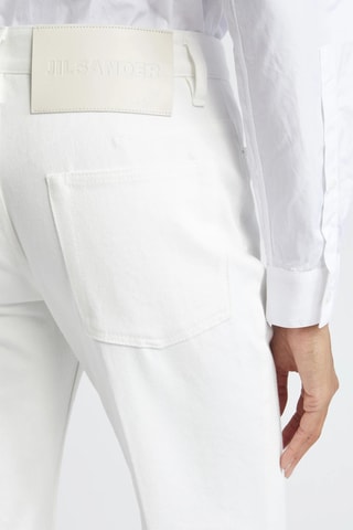 Pantalon 7/8 taille haute - Blanc