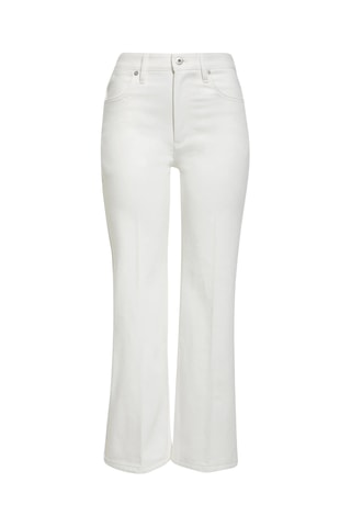 Pantalon 7/8 taille haute - Blanc