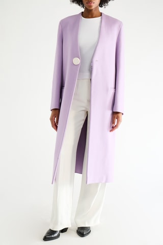 Manteau en cachemire - Violet