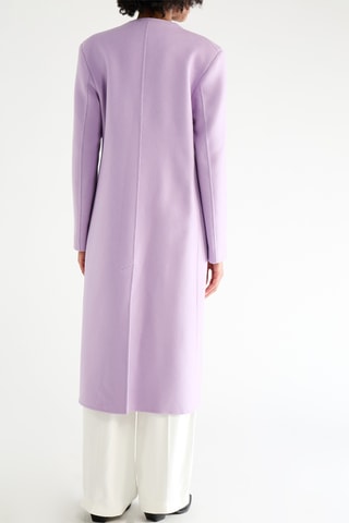 Manteau en cachemire - Violet
