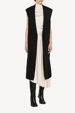 Manteau sans manches - Noir