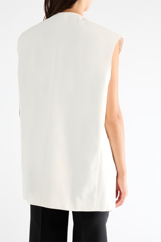 Veste sans manches - Blanc