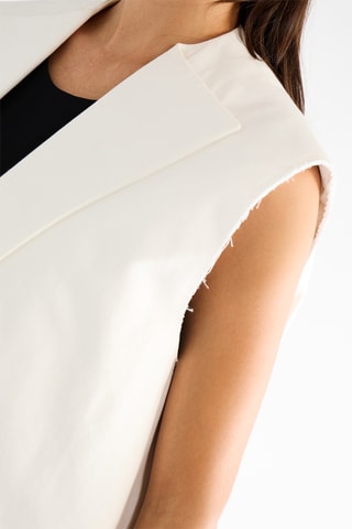 Veste sans manches - Blanc