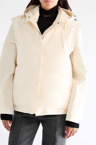 Veste à capuche - Ecru