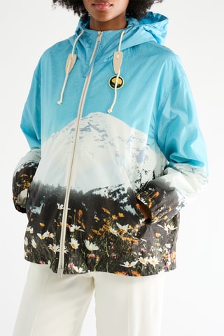 Veste à capuche - Turquoise