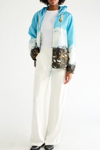 Veste à capuche - Turquoise