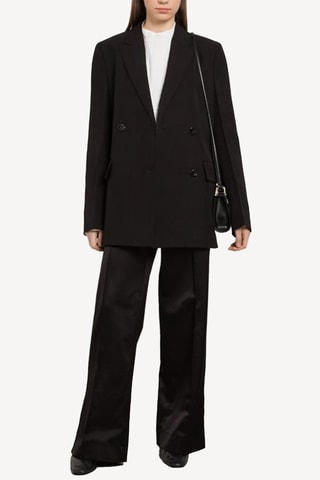 Veste en soie - Noir