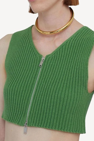 Crop top - Vert