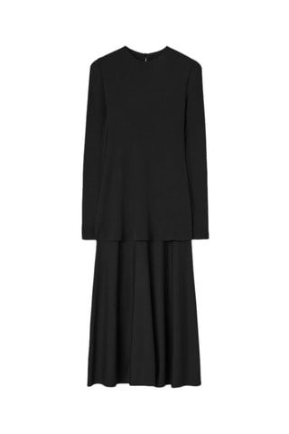 Top en laine - Noir