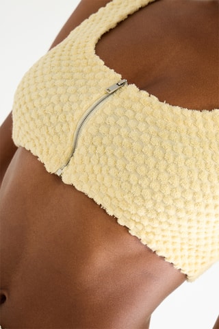 Crop top - Jaune