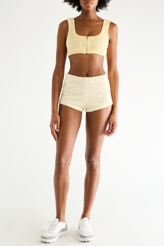 Crop top - Jaune