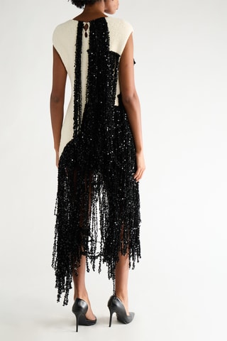 Robe droite - Ecru