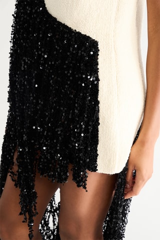 Robe droite - Ecru