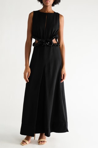 Robe longue- Noir