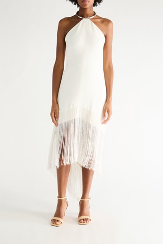 Robe midi - Ecru