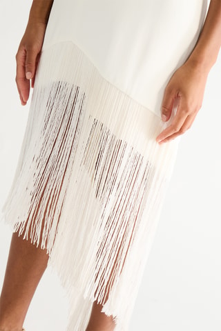 Robe midi - Ecru