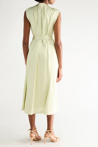 Robe midi - Vert clair