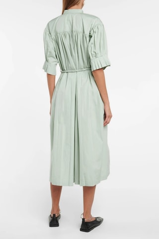 Robe midi en soie - Vert d’eau