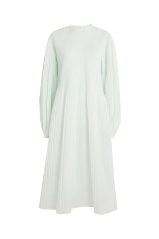 Robe plissée - Vert d’eau