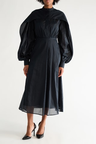 Robe midi - Noir