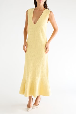 Robe longue - Jaune