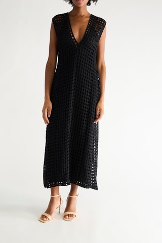 Robe droite - Noir