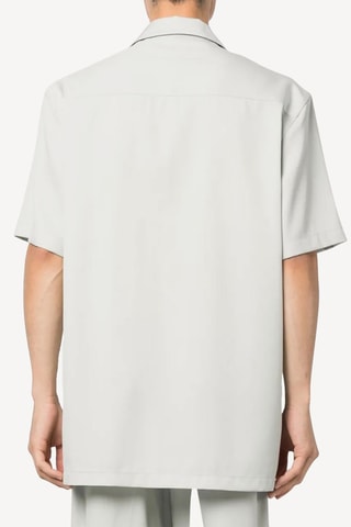 Chemise en laine vierge - Blanc