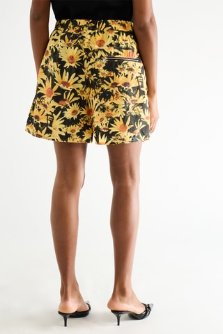 Short en soie - Noir