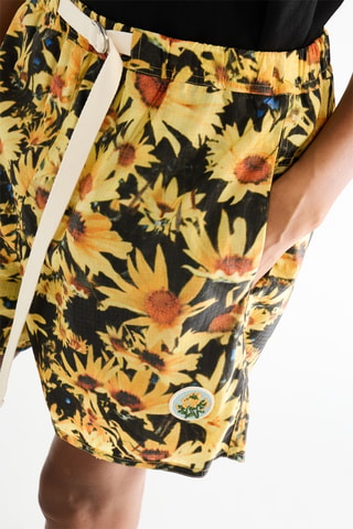 Short en soie - Noir