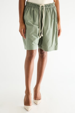 Bermuda taille haute - Kaki