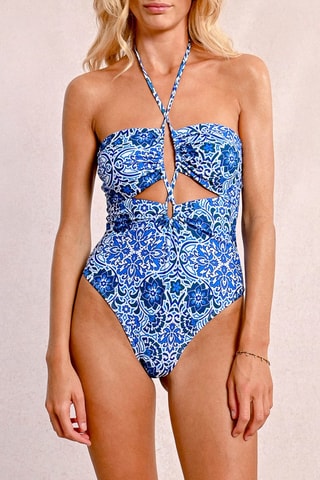 Maillot 1 pièce - Bleu - Molly Bracken