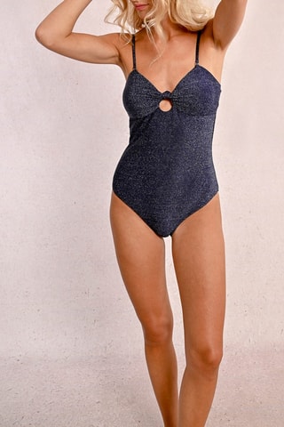 Maillot 1 pièce - Bleu marine - Molly Bracken